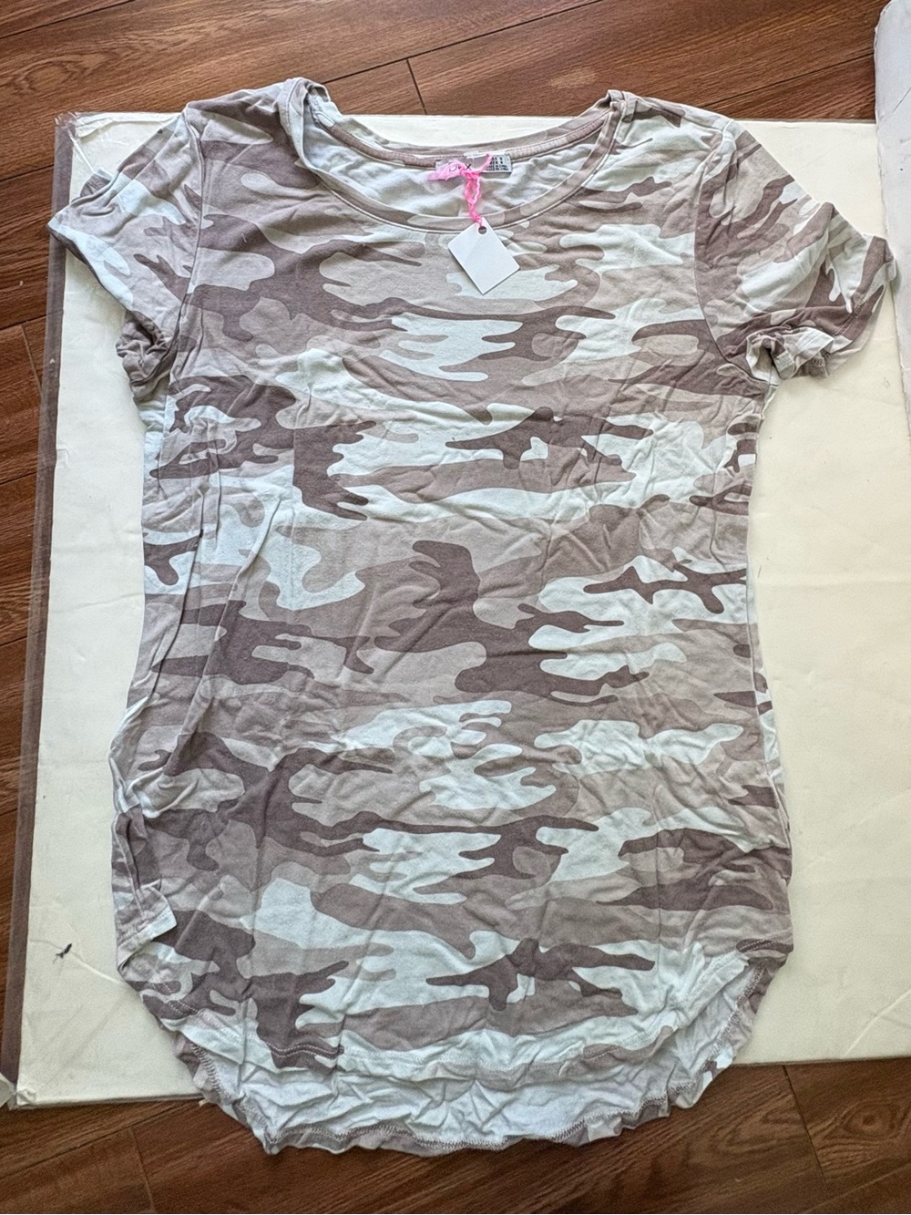 Dex Taupe Camo Short Sleeve Tee